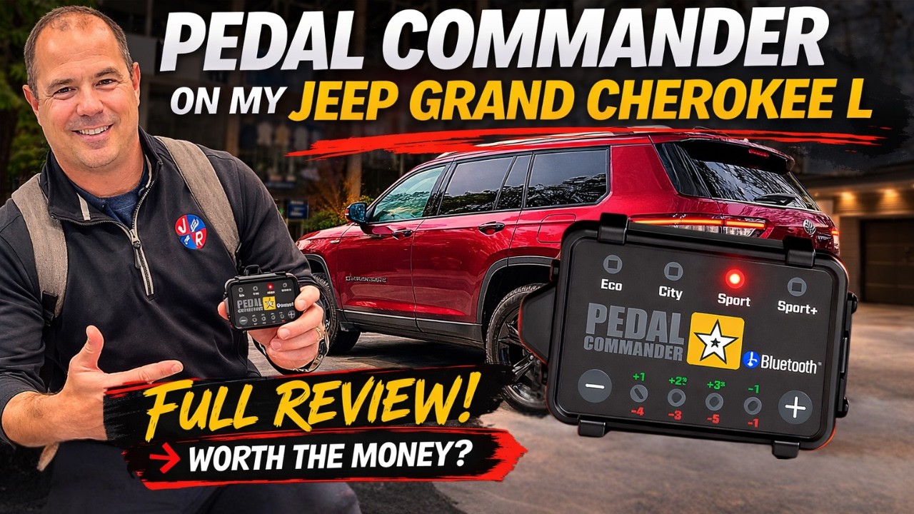 Я установил Pedal Commander на свой Jeep Grand Cherokee | Стоило ли это того? | Как установить | ...