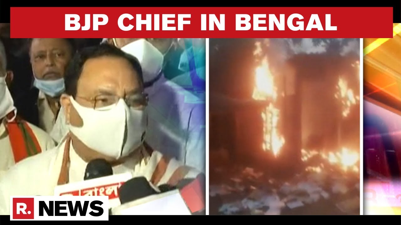 JP Nadda Speaks On Post-Poll Violence In West Bengal: 'Never Seen Such Intolerance After Results'