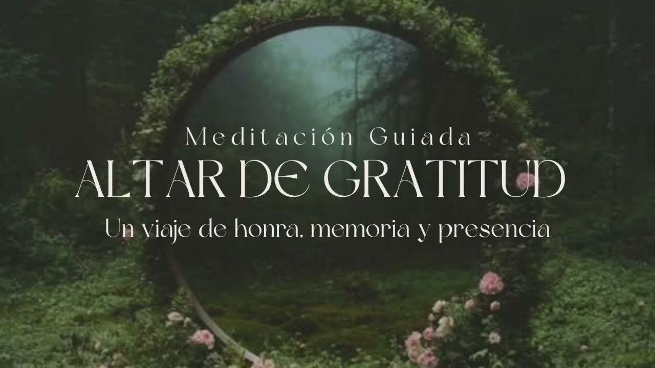 Visualización de Año Nuevo | Honrar lo Vivido y Agradecer el Camino