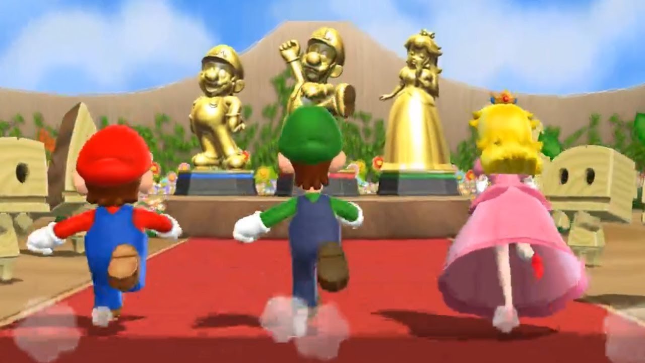 Mario Party 9 - Step It Up - Team Mario/Luigi/Peach VS Team Wario (Master Difficulty)