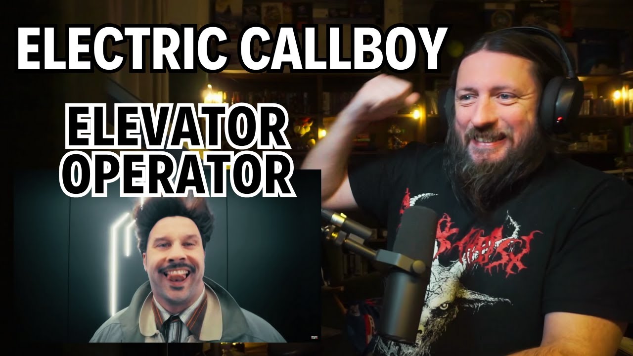 British Headbanger Reacts - ELECTRIC CALLBOY Elevator Operator
