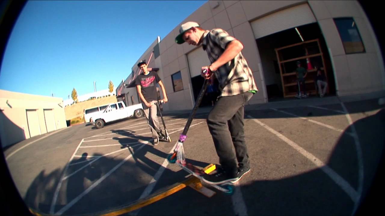 Scooter Zone How to: Hurricane Grinds with Spencer Steed and Jordan Clement