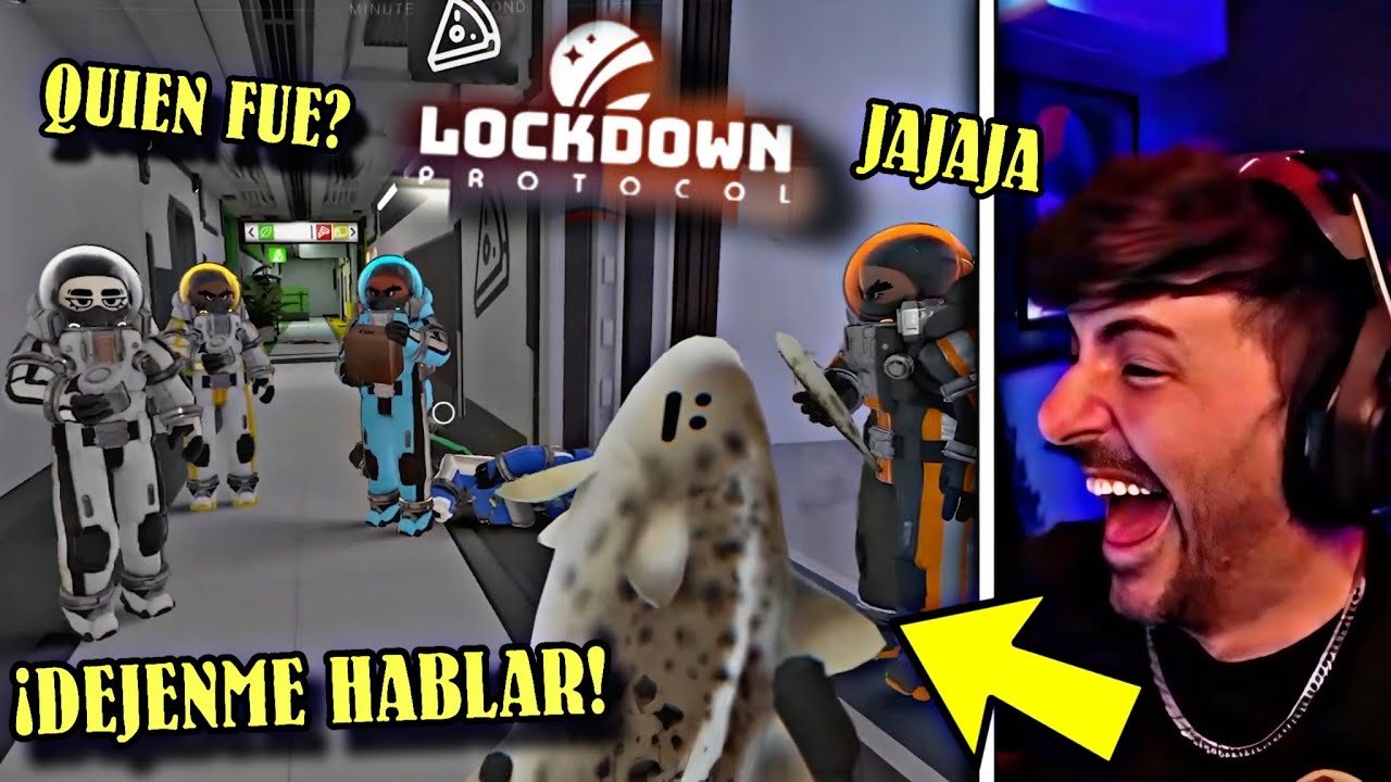 NEXXUZ Y LOS ARKEANOS JUEGAN LOCKDOWN PROTOCOL ¿QUIÉN ES EL ASESINO? 😨😱