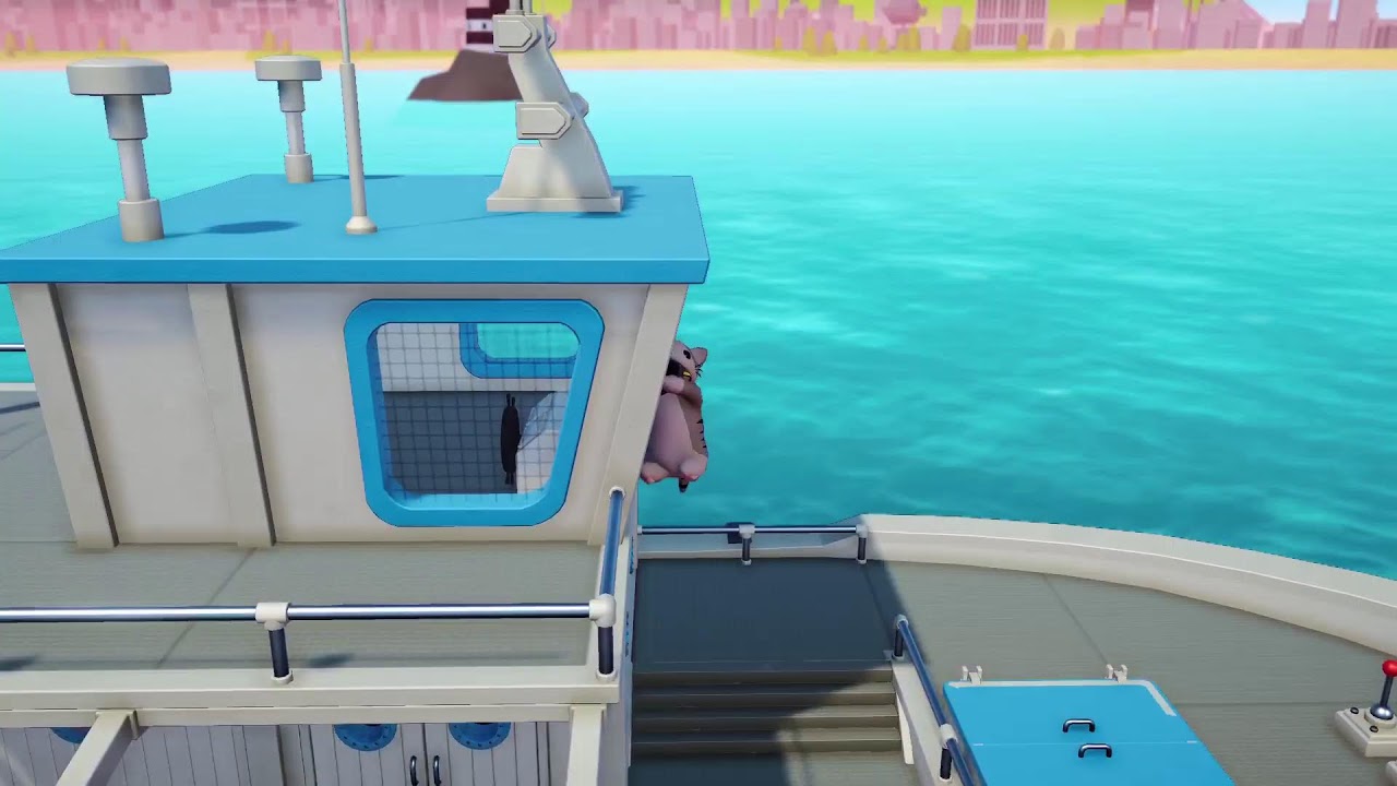 Gang Beasts fighting the Gang.
