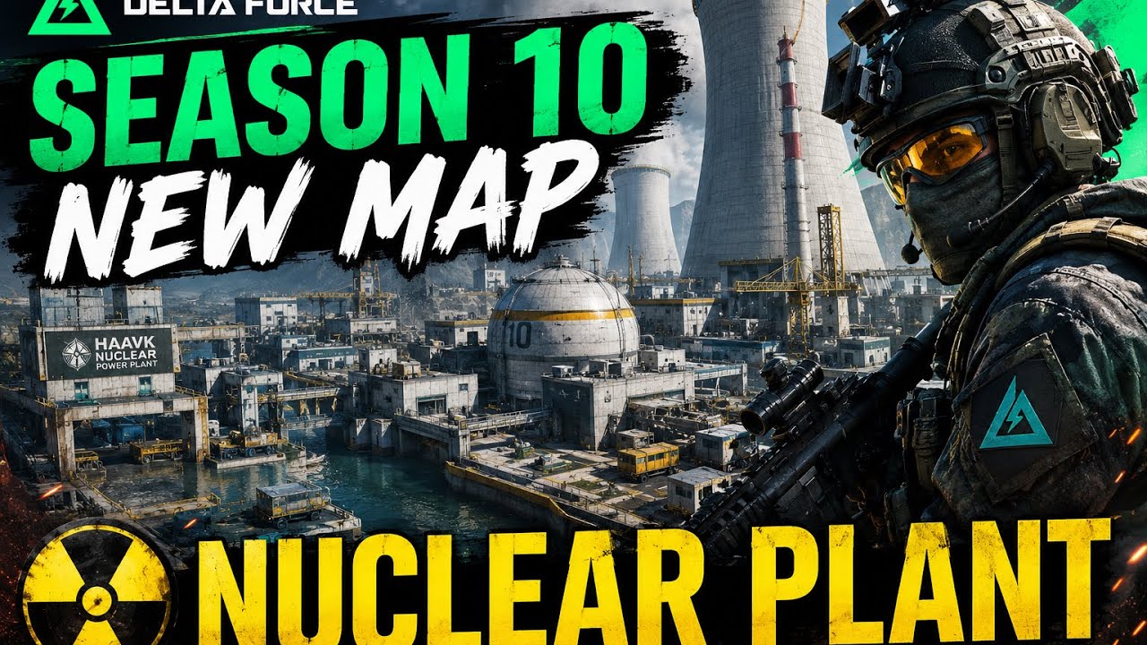New Map Nuclear Plant official Teaser- Delta Force Season 10