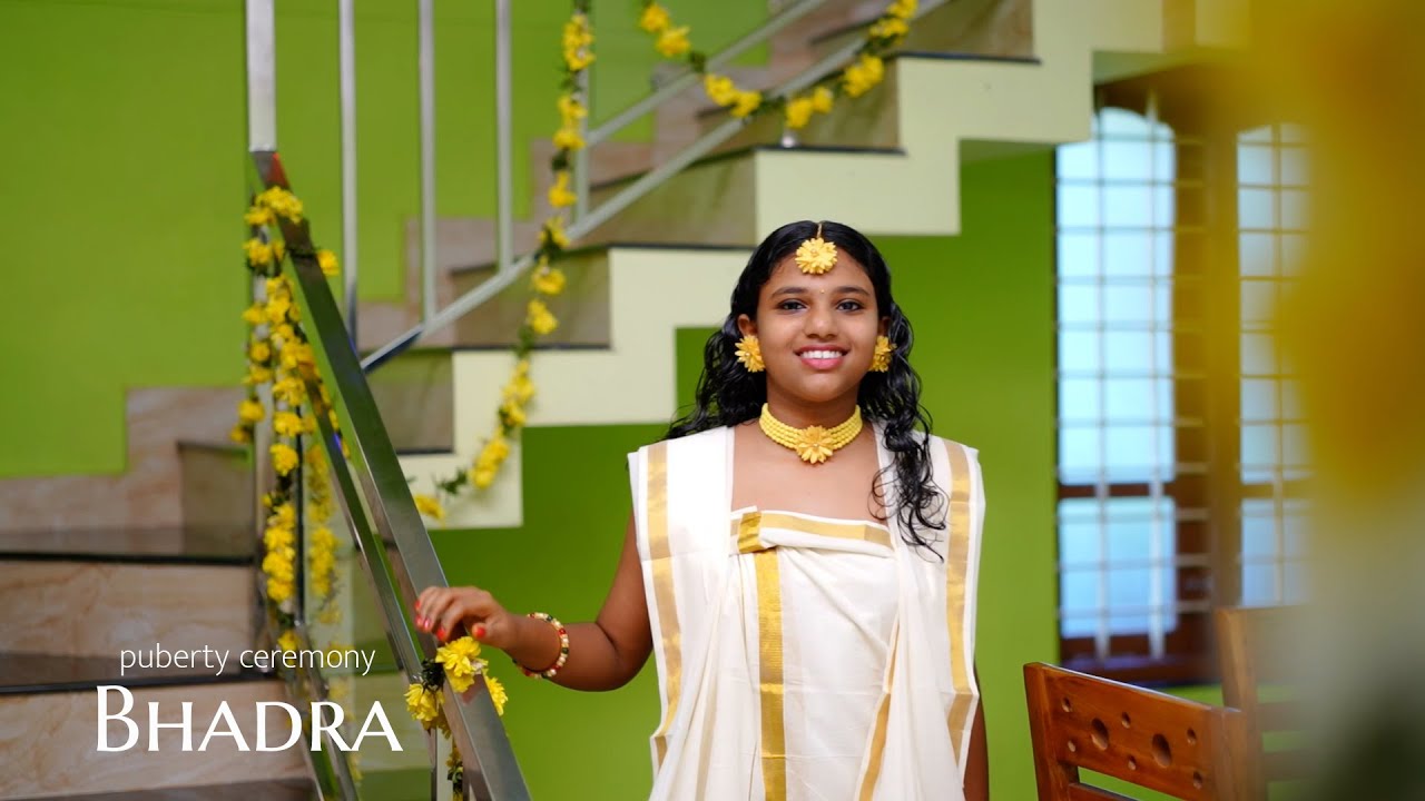 Kerala puberty ceremony 2025 | bhadra |