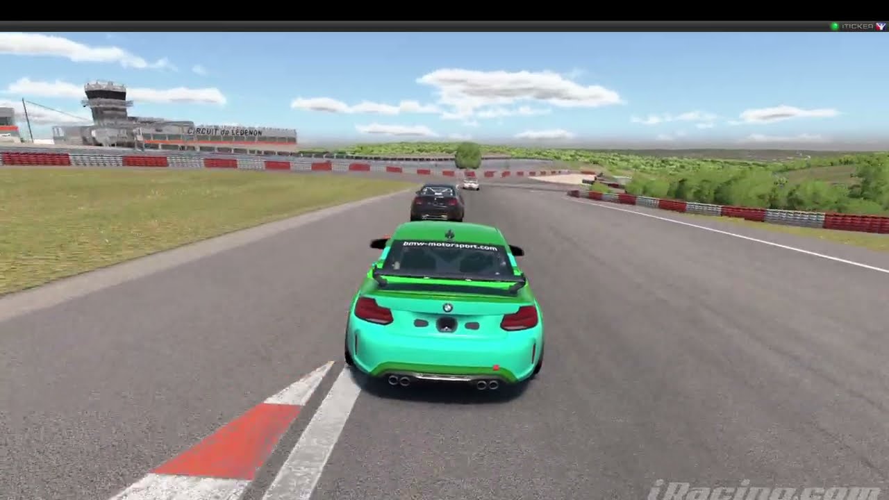 2nd Split P2! at Circuit de Ledenon with the BMW M2 Cup iRacing 2025