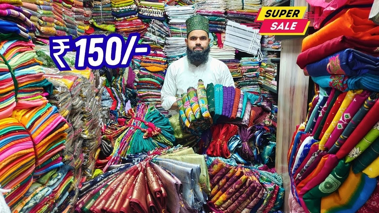 Madina Wholesale Sarees -- ధమాకా💥ఆఫర్ సేల్ -- Taaj Textiles Hyderabad