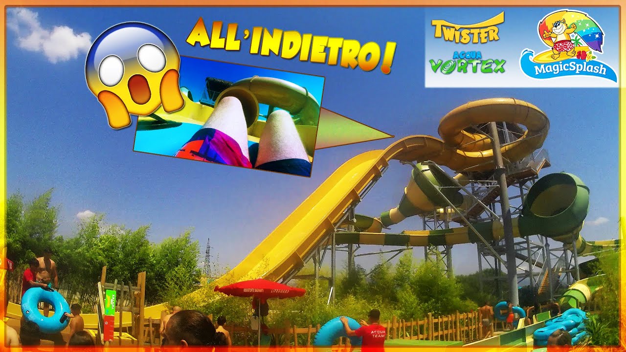 HO PROVATO i NUOVI SCIVOLI di MagicSplash... ALL'INDIETRO! *NON DOVEVO FARLO*