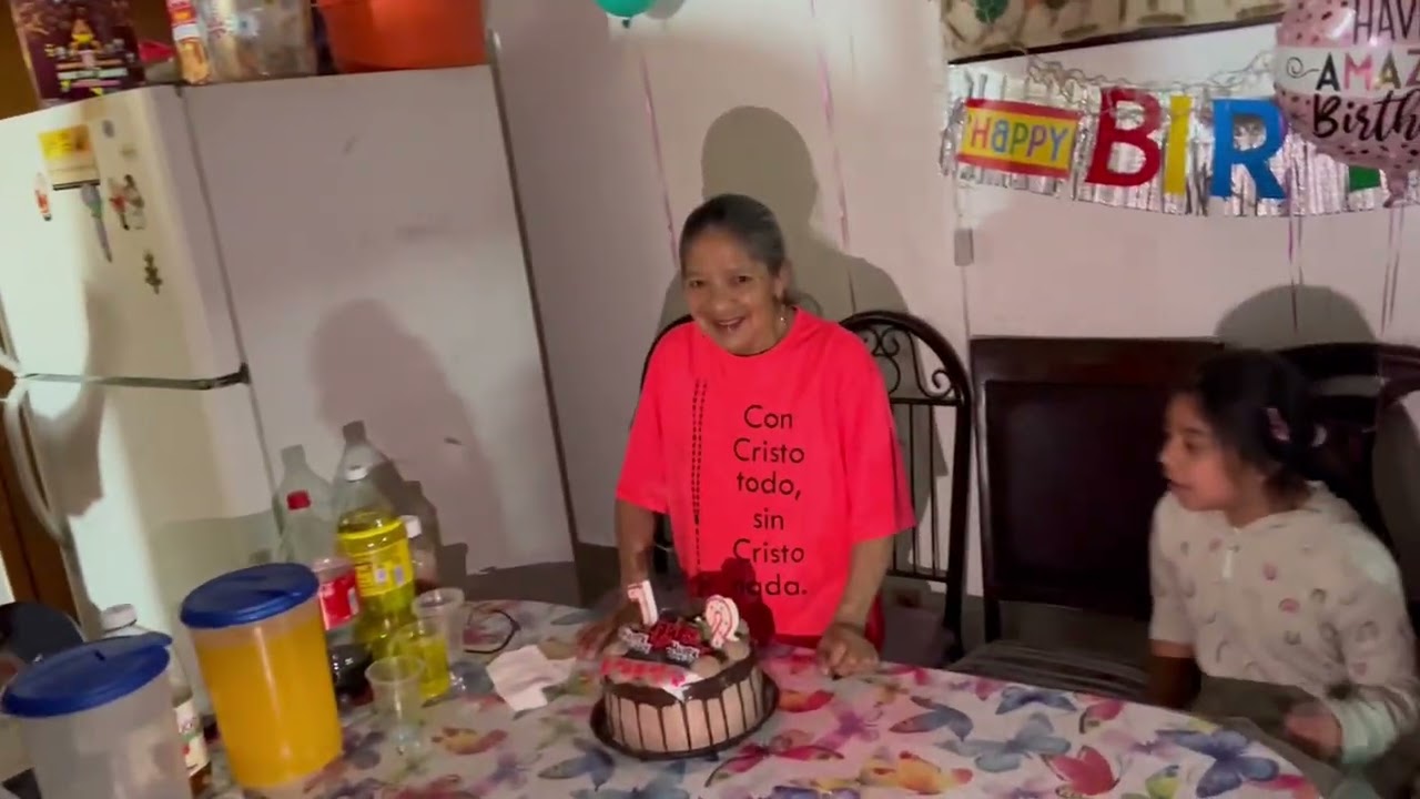 Cumpleaños de Toribia Morocho 