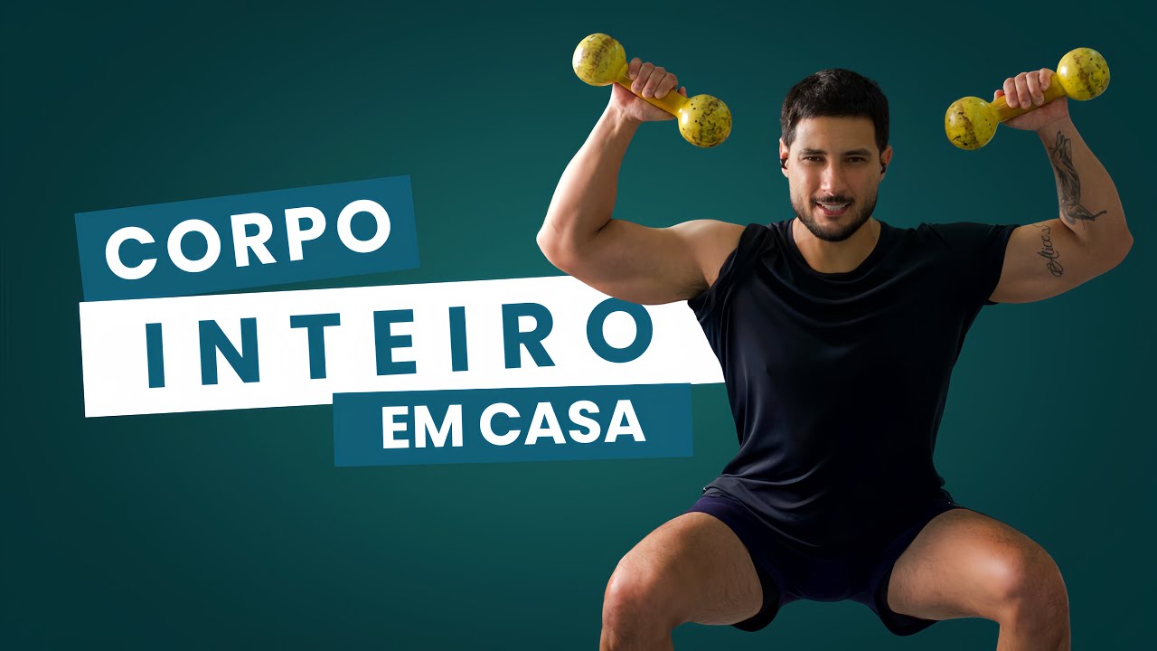 Treino Full Body com Halteres - Apenas 15 Minutos!