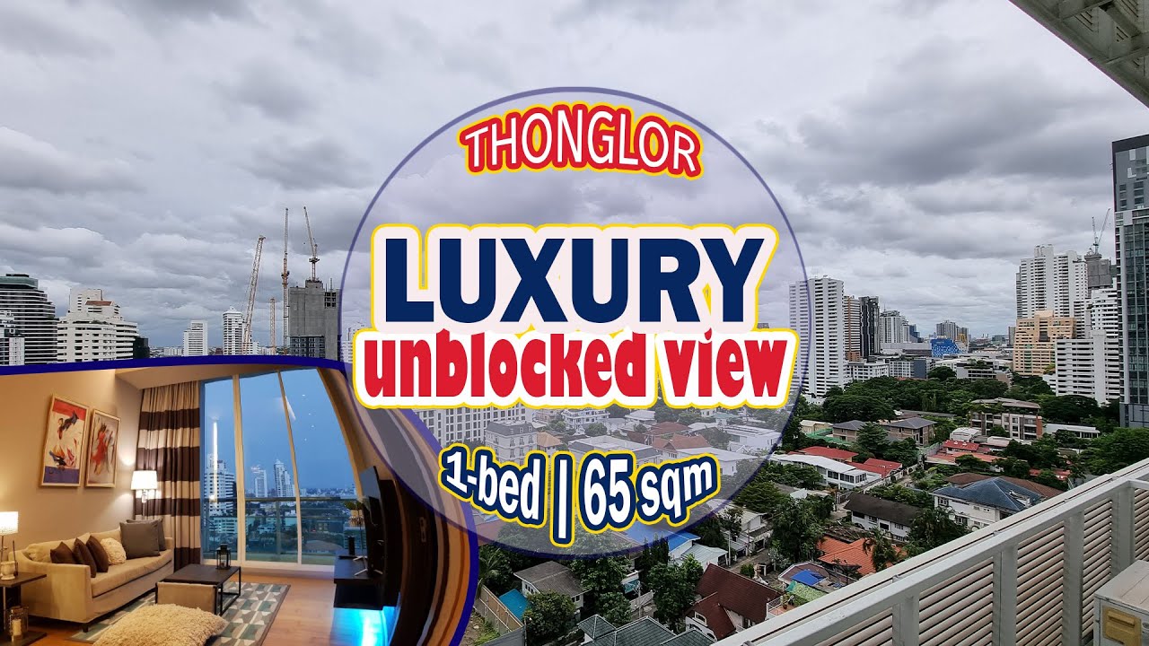 Экскурсия по кондоминиуму в Бангкоке - Роскошные апартаменты в Тонглоре - Незаблокированный вид