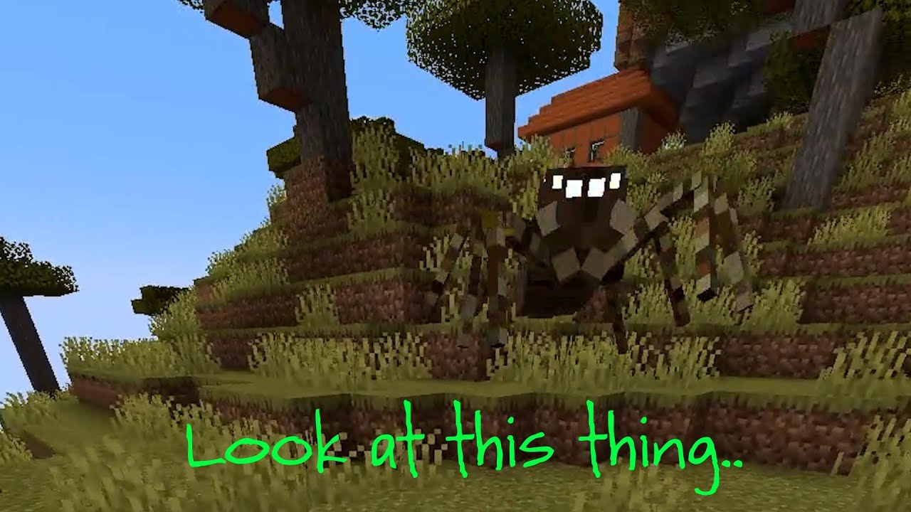 This Minecraft mod made me TERRIFIED of Spiders..