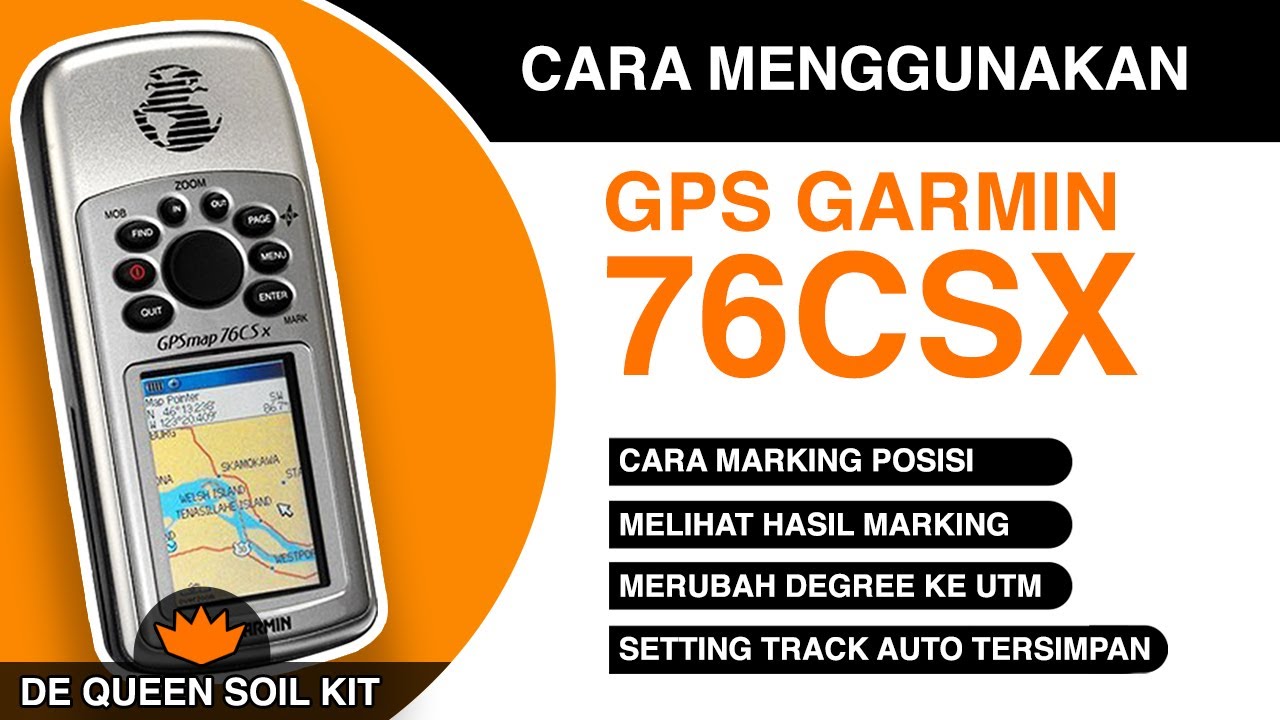 CARA MENGGUNAKAN GARMIN 76CSX
