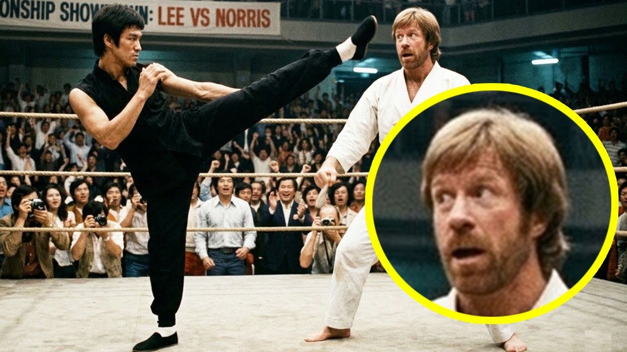 Bruce Lee VS Chuck Norris Rare REAL FIGHT Footage - Who Wins?