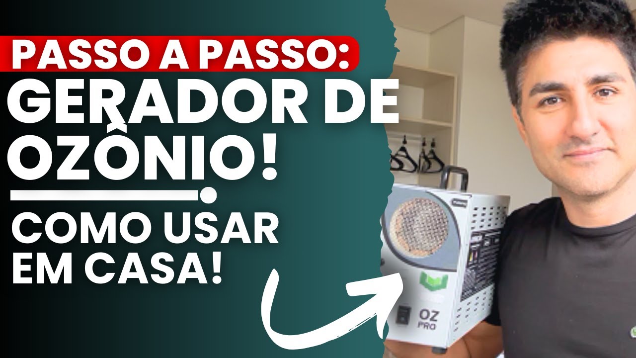 Gerador de Ozônio WIER | Passo a Passo de Como Usar!