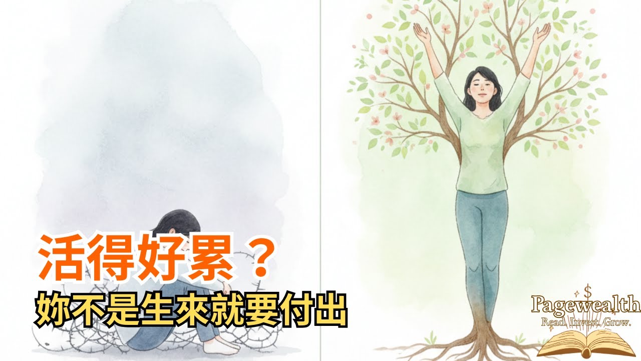 為什麼妳總覺得累？揭秘女性深陷「付出者綜合徵」的真相：找回自我價值的 5 扇門「Pagewealth」
