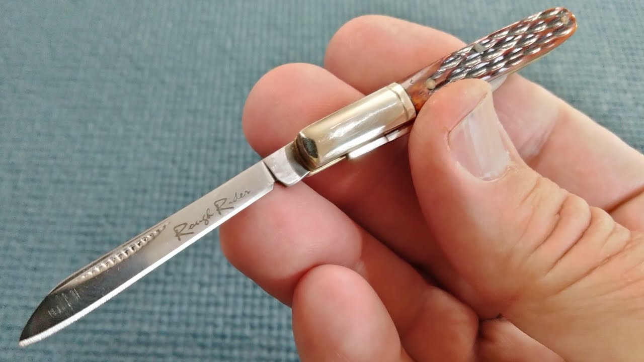 Maybe I buy too many knives....... ~ Rough Rider Quill Knife RR374 ~ DO THEY MAKE THEM ANY SMALLER?