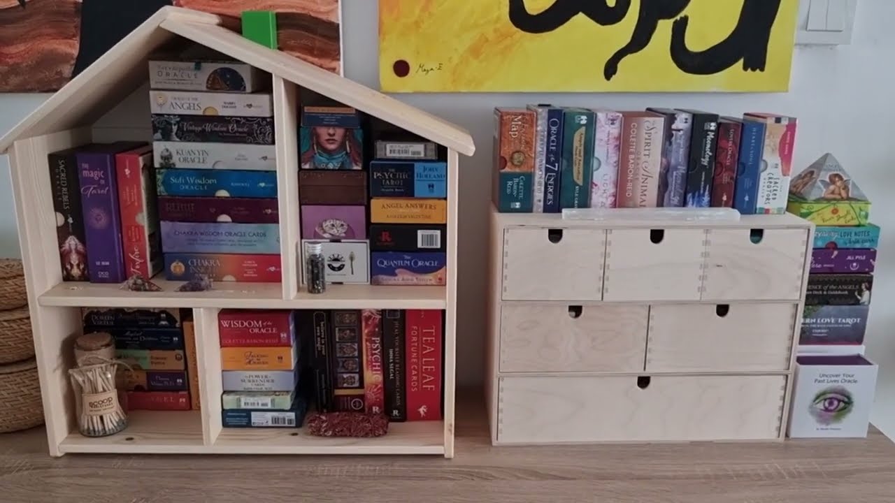 Oracles and Tarots Storage Ideas