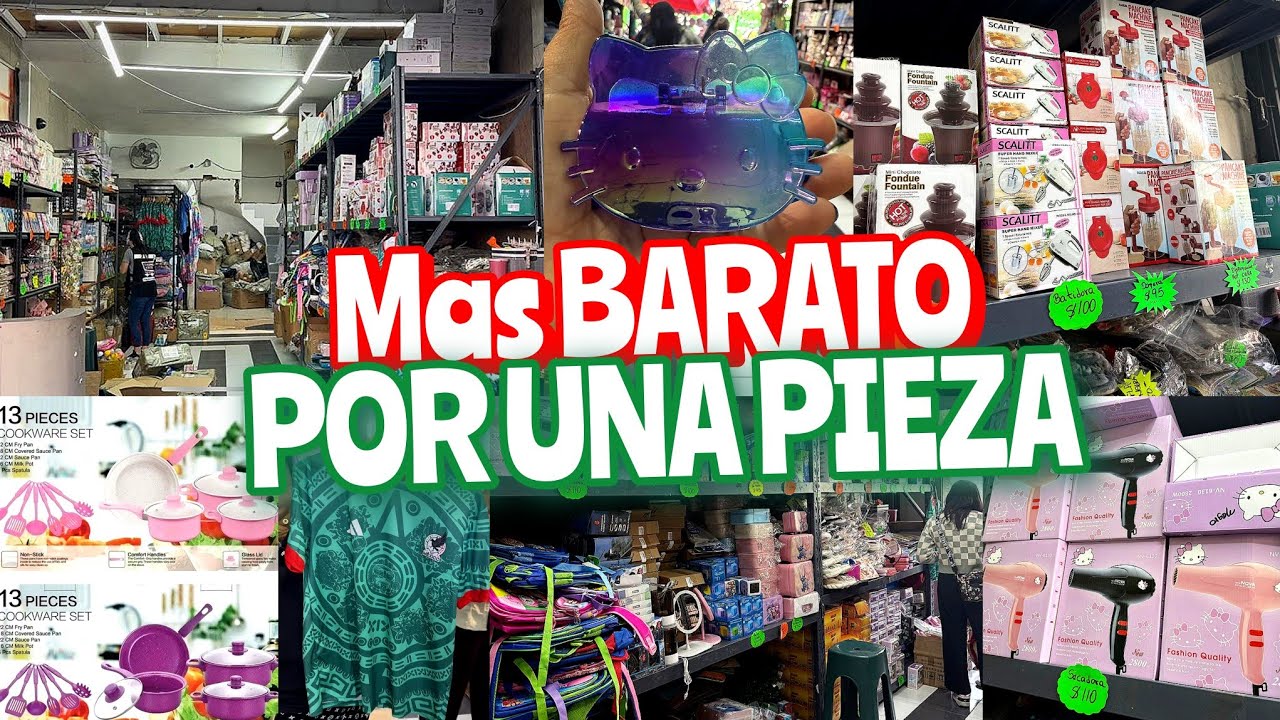 💲 BODEGA BARATA en Circunvalación 💸 Playeras de Fútbol a $65 PESOS | Cocina, Hogar, Accesorios 