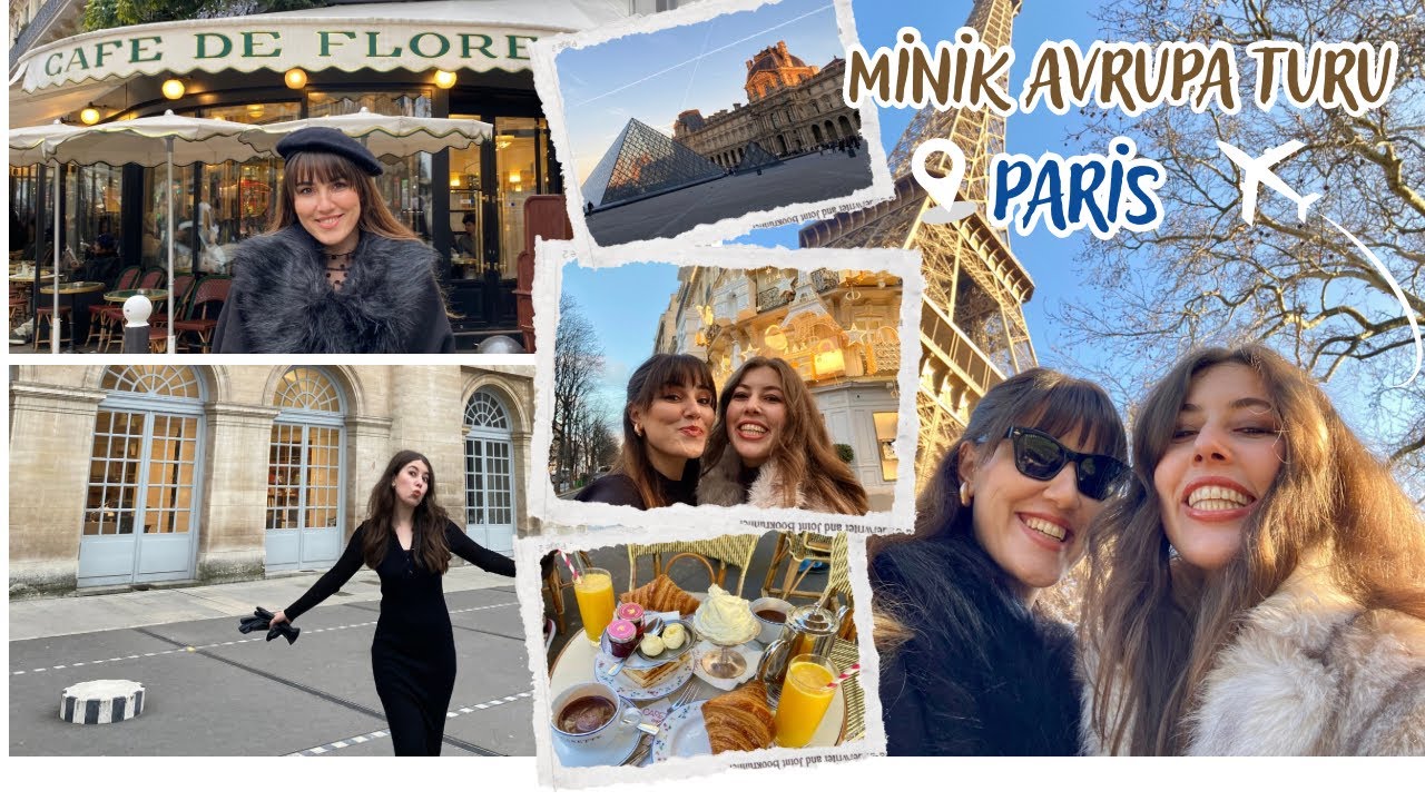 3 günlük Paris turumuz sizlerle 🙋‍♀️ Paris Vlog