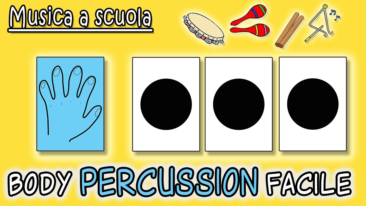 Body percussion per bambini di scuola primaria e d'infanzia - Con Il Mio Corpo...Rock n' Roll!