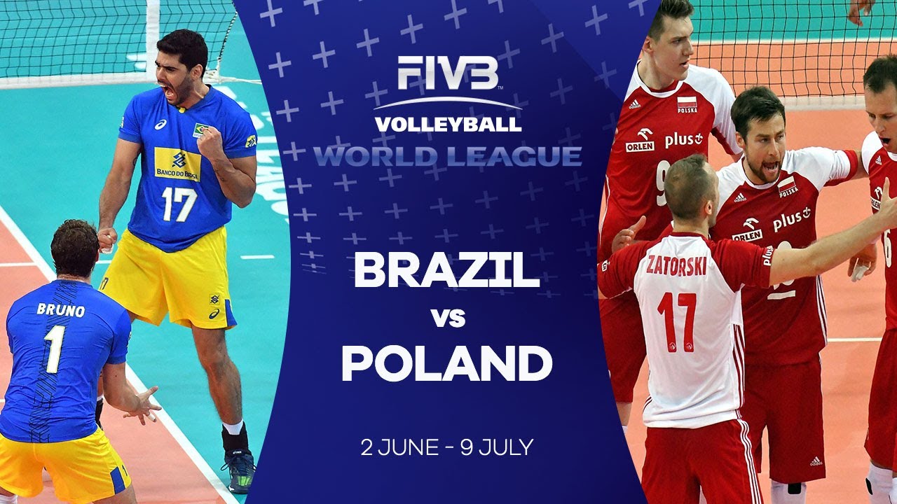 Brazil v Poland highlights - FIVB World League
