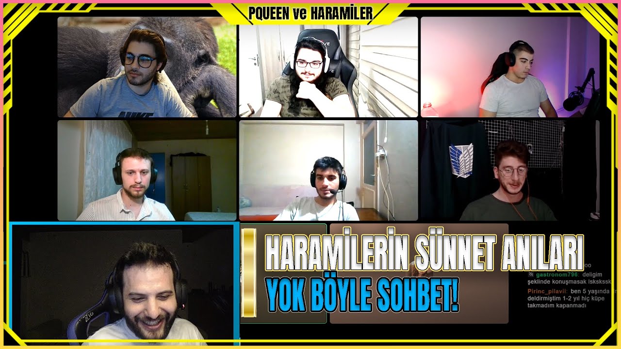 Pqueen - Haramiler Sünnet Anılarını Anlatıyor! [Bilalfa Doğum Günü Özel]