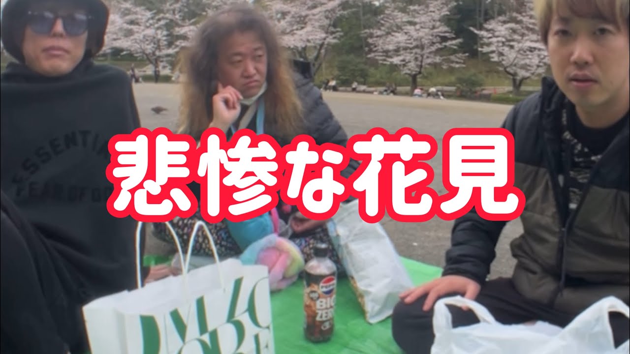 お花見するよ
