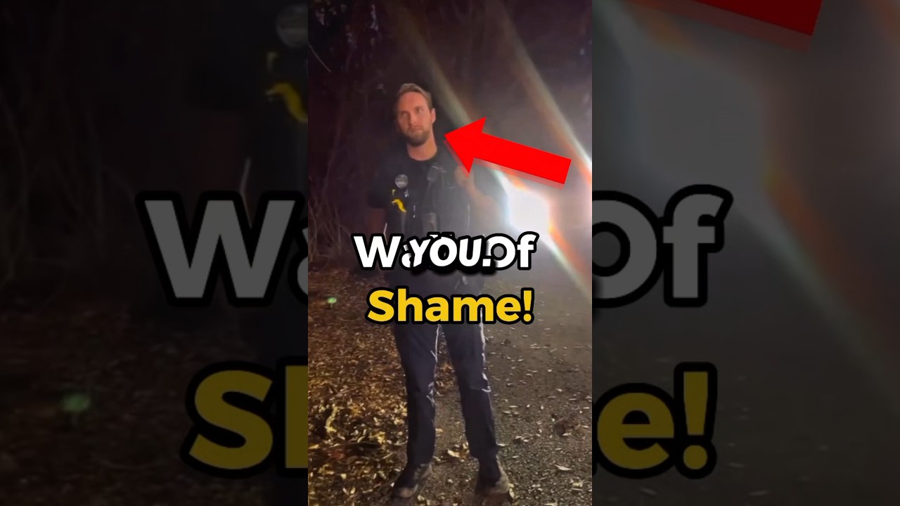 Коп получает УРОК после домогательств к женщине 🤯😱