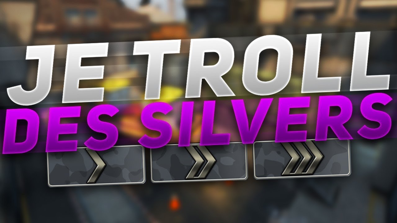 JE TROLL DES SILVERS (CS:GO FR)