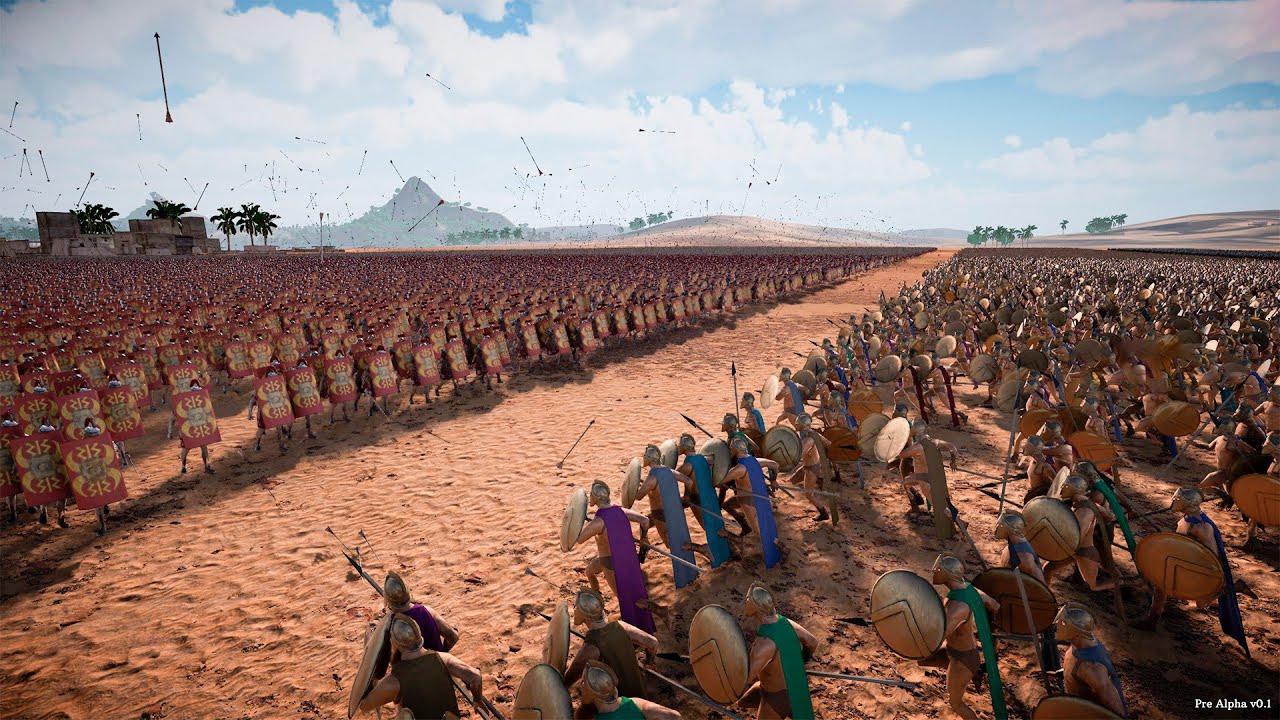 30.000 Spartans vs 100.000 Roman Legionnaires | Ultimate Epic Battle Simulator 2