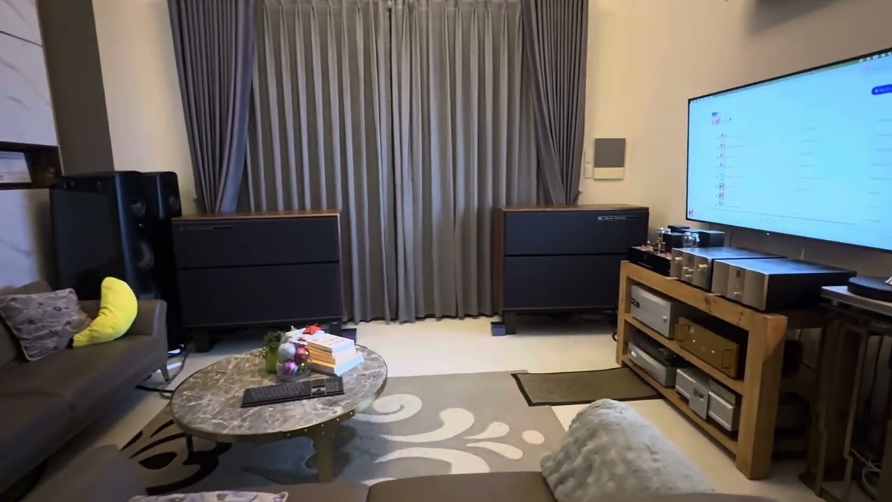 JBL 4350A and 300B tube is amazing