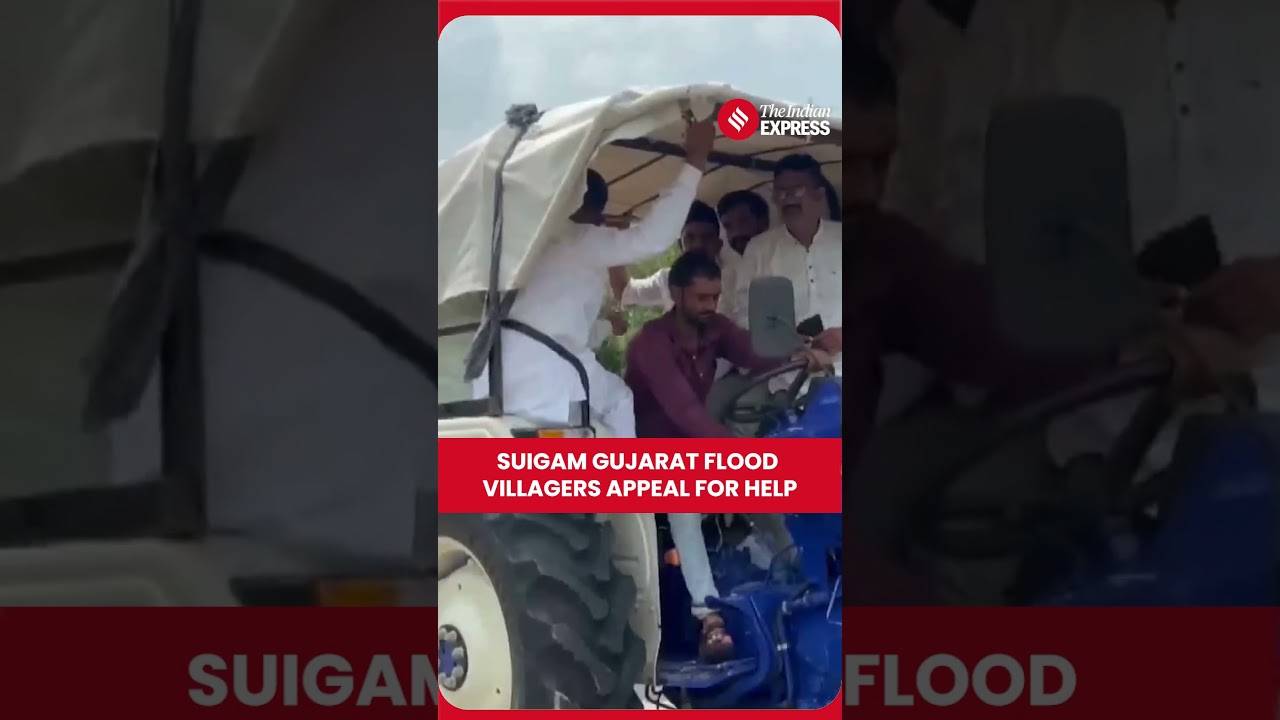 Suigam Village in Gujarat Reels Under Flood Fury, Locals Plead for Help