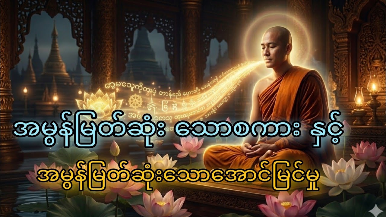အောင်မြင်ချင်သူတိုင်း သိထားသင့်တဲ့ အမွန်မြတ်ဆုံး စကား