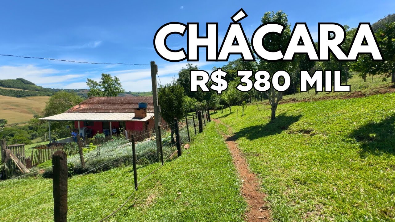CHÁCARA A VENDA 4.3 HECTARES CASA FRUTAS ÁGUA GALINHAS LAGOA DE PEIXES  R$380MIL