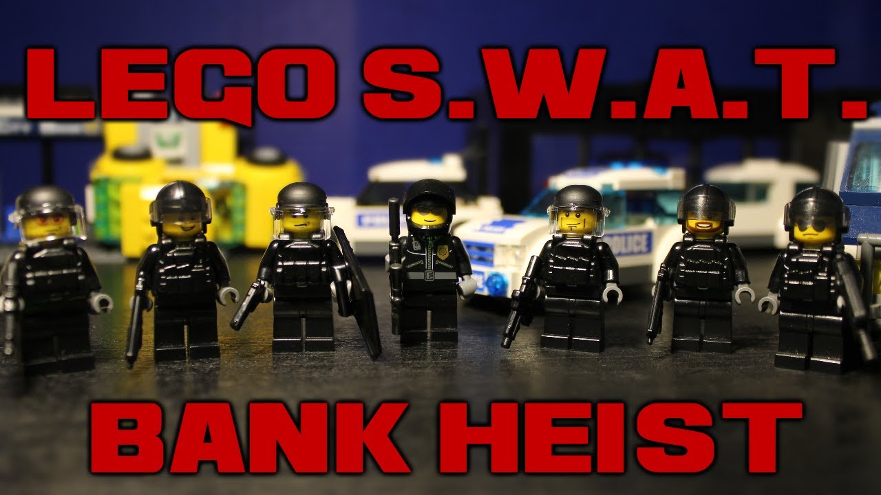LEGO S.W.A.T. - Bank Heist (LEGO Stopmotion)