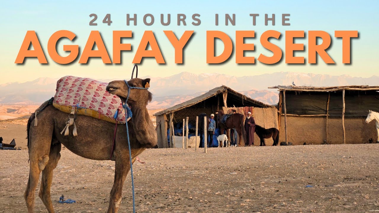 Luxury Camping in the Agafay Desert