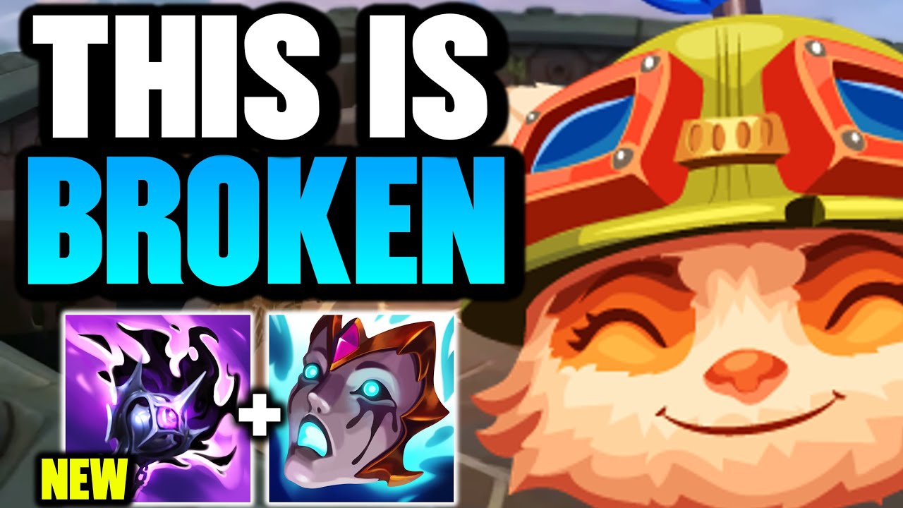 TEEMO IS 100% BROKEN WITH THE NEW AP ITEM... (2V2 ARENA MODE)