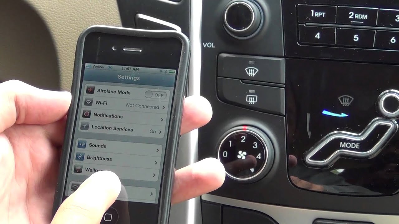 How To Sync iPhone Via Bluetooth In A 2013 Hyundai Sonata | Morrie's 394 Hyundai