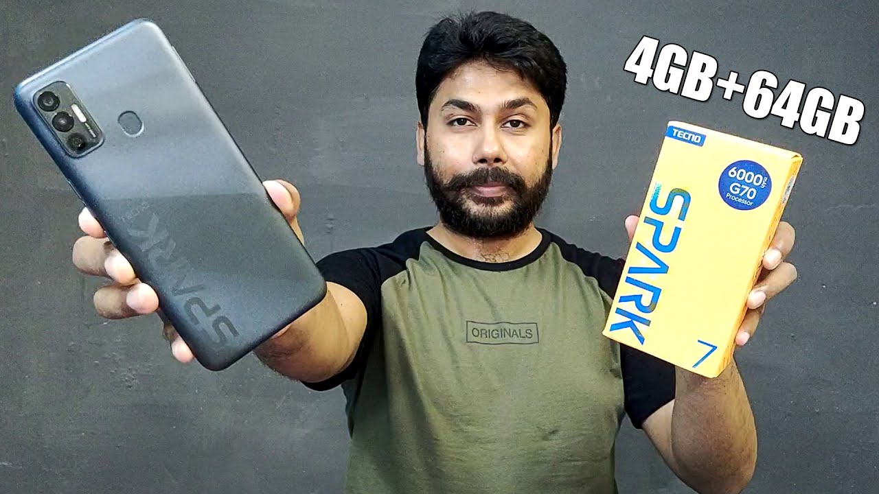 Tecno Spark 7 Unboxing & Review | 4GB+64GB | Price In Pakistan