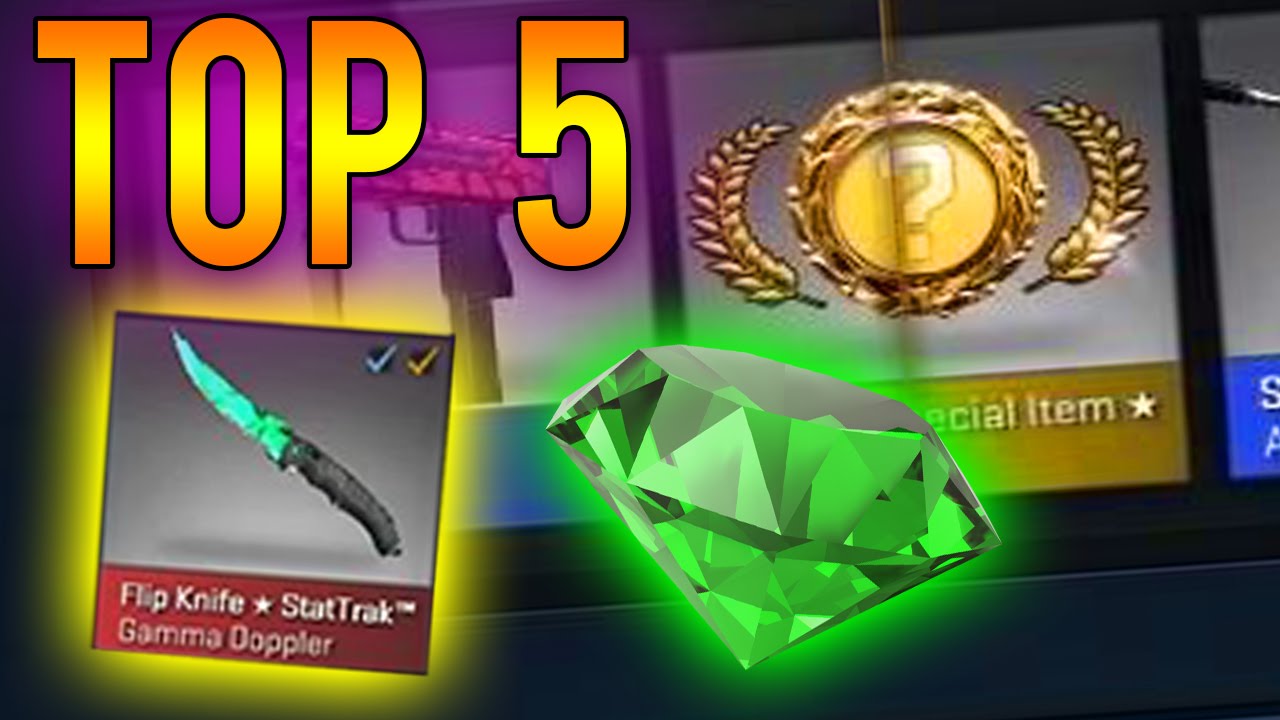 CS:GO - Top 5 Most Expensive Gamma Knife Unboxing Videos!