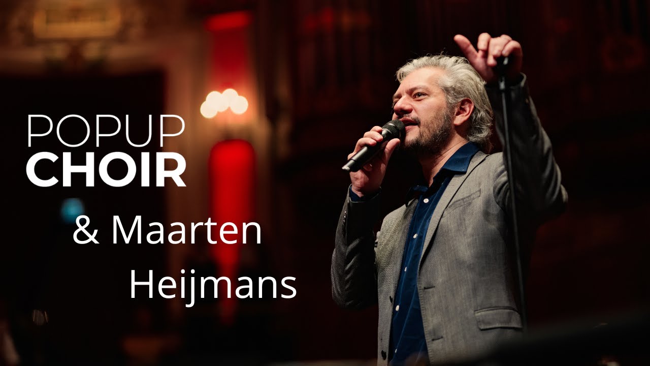 Popup Choir & Maarten Heijmans @ Het Concertgebouw | Zing Vecht Huil Bid Lach Werk en Bewonder