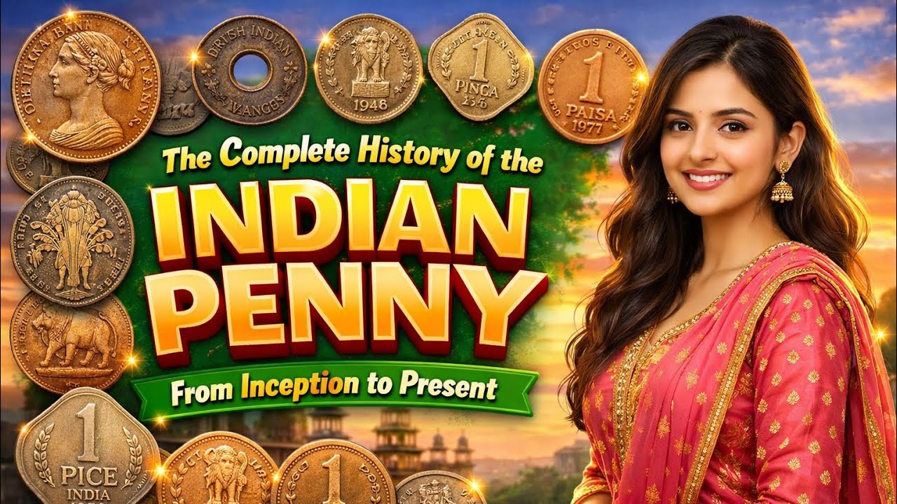 India’s Smallest Coin, Biggest History! 🇮🇳 Indian Penny Story