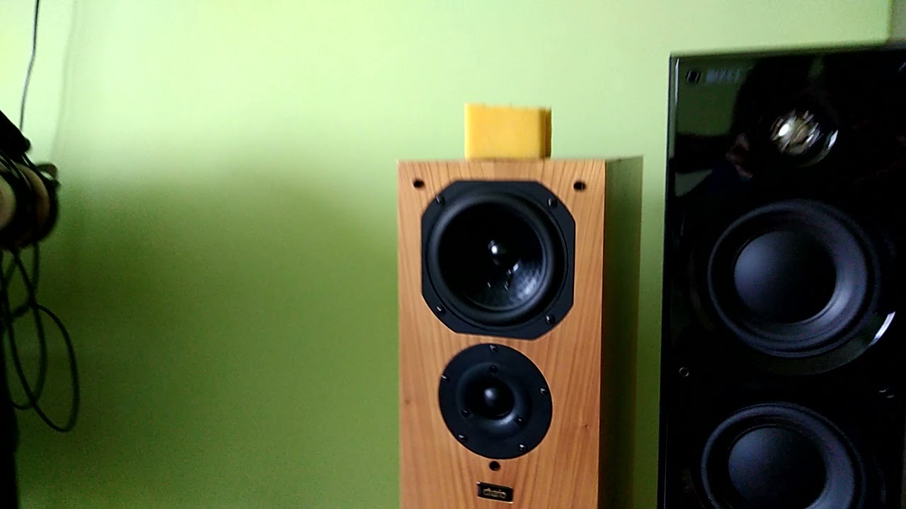 Chario Syntar 100 Tower vs. KEF C5 test