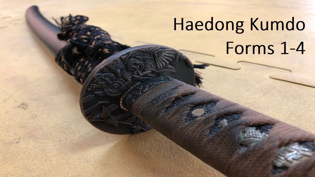 Haedong Kumdo Forms 1-4 (Ssangsu Gumbup 1-4)