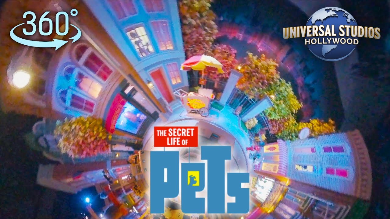 360° Secret Life of Pets: Off The Leash at Universal Studios Hollywood