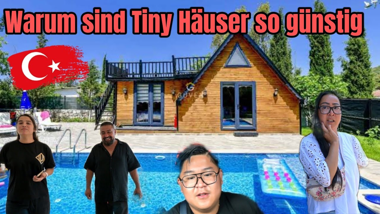 Der Trend, Tiny Häuser.So günstig in der Türkei.