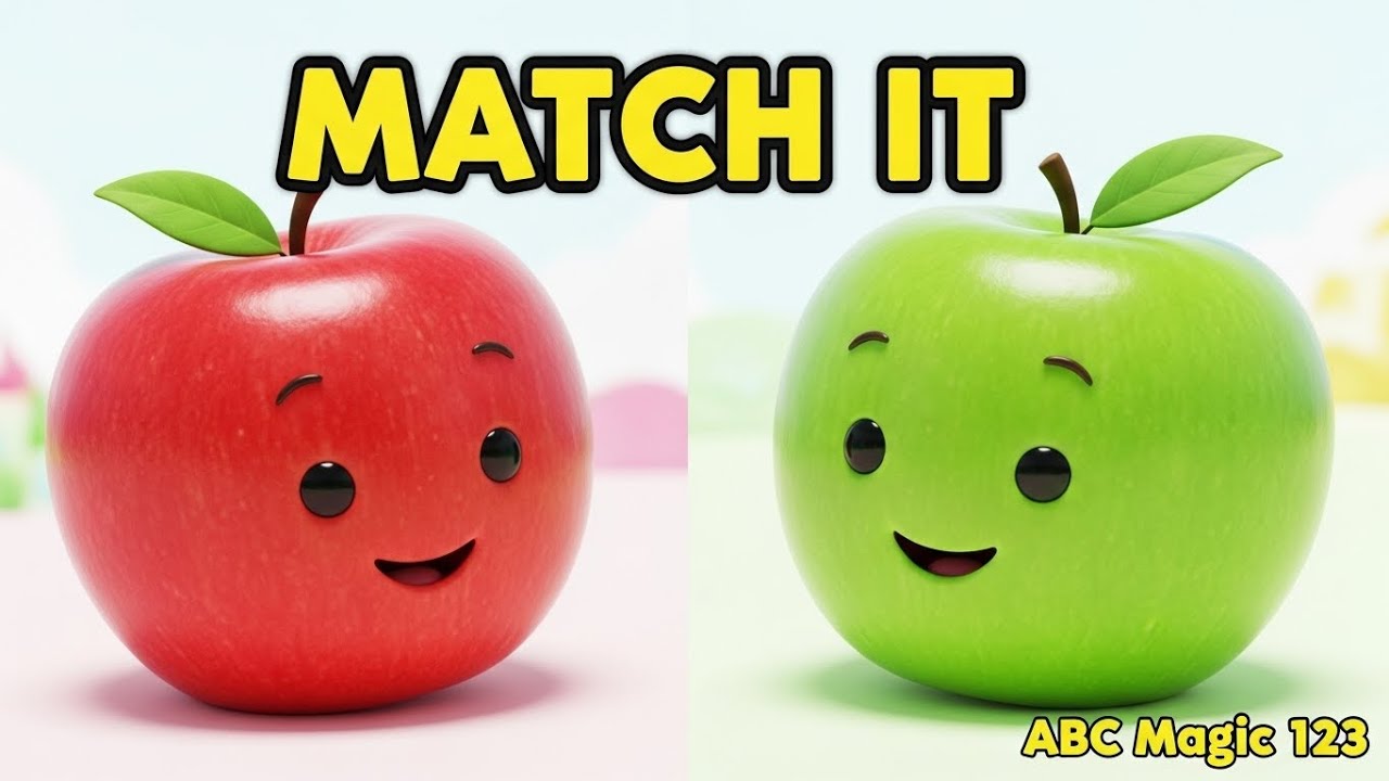 Sorting & Matching for Kids 🧩🎨 | Learn Shapes, Colors & Objects | ABC Magic 123