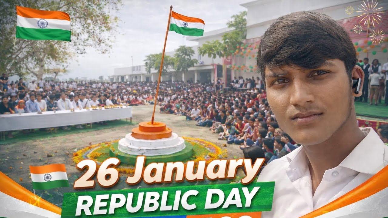 Annual function in my school 😍 26 January special 😃